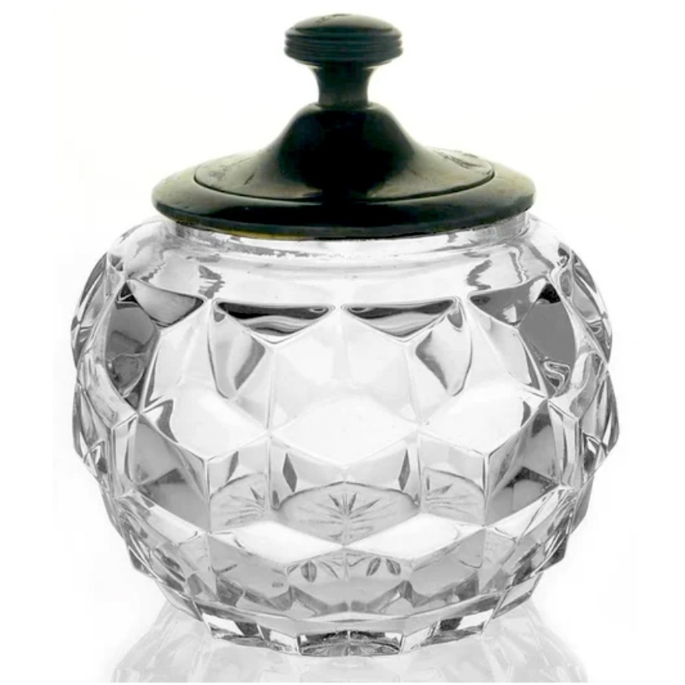 FOSTORIA 3" Rose BowlAmerican Clear (Stem 2056) (No Metal Lid)